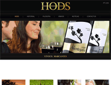 Tablet Screenshot of hods.pt